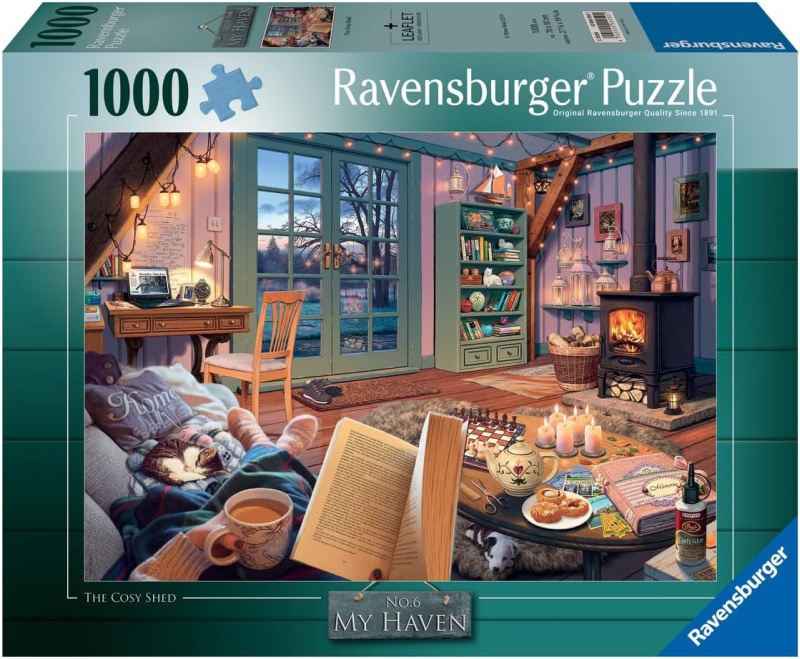 RAVENSBURGER Moje útočiště č.6 Útulný pokoj 1000 dílků