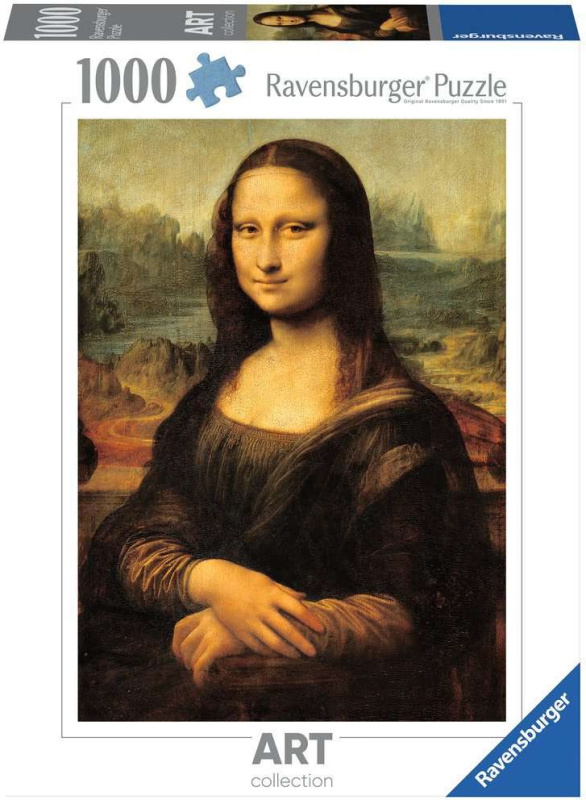 Ravensburger puzzle art collection Moni Lisa 1000 dílků