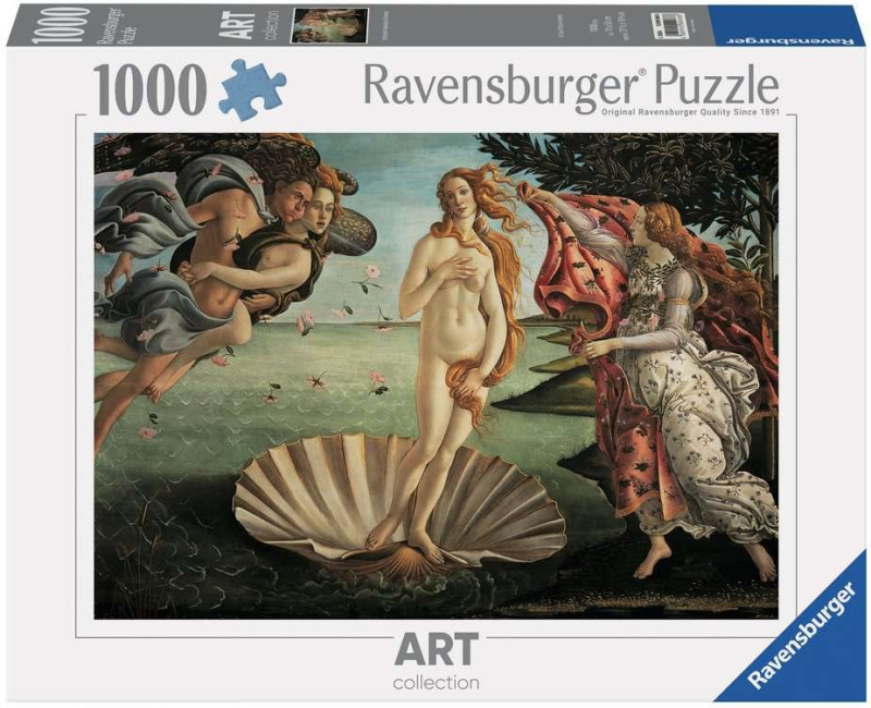 Ravensburger Puzzle Art Collection: Zrození Venuše 1000 dílků