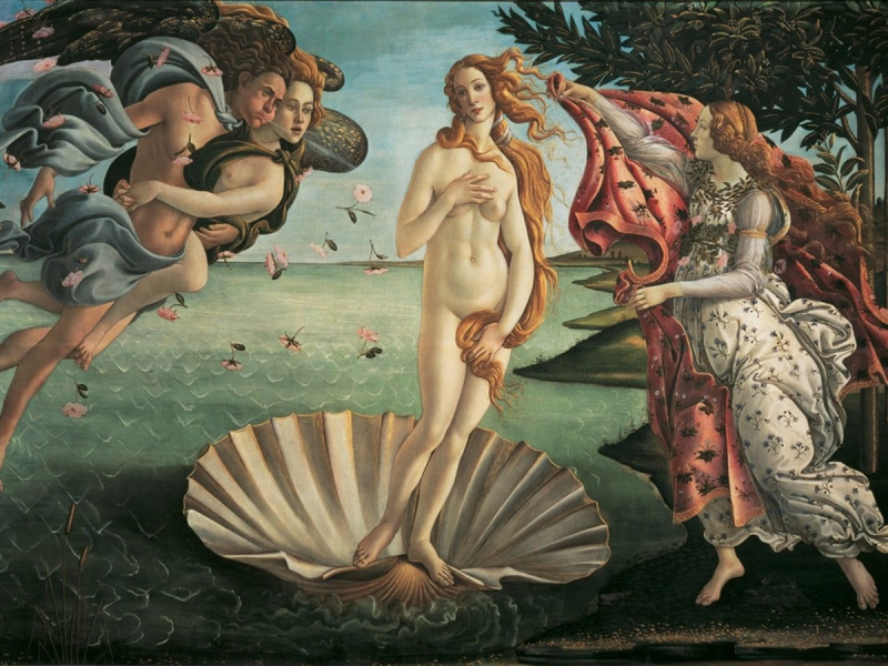 Ravensburger Puzzle Art Collection: Zrození Venuše 1000 dílků