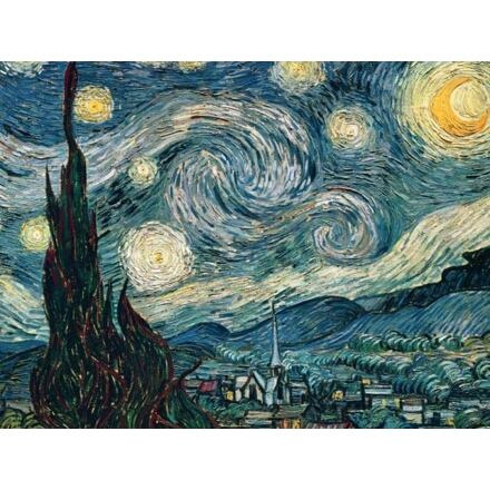 Hvězdná noc puzzle 1500 dílků