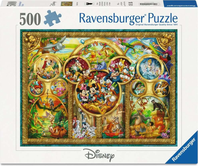 RAVENSBURGER Puzzle Disney rodina 500 dílků