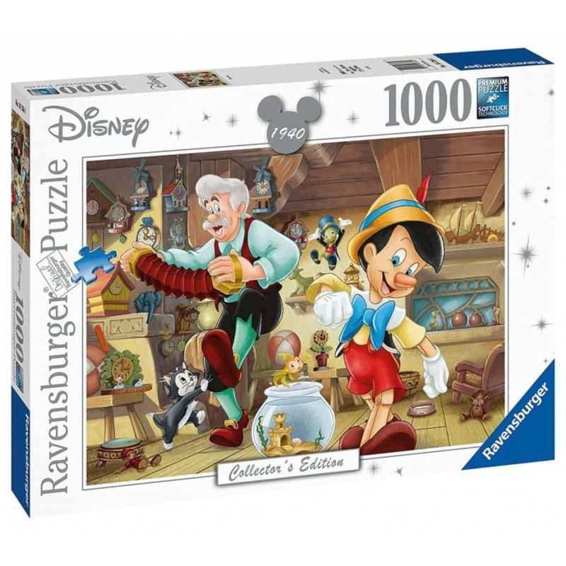 Ravensburger 00108 puzzle disney pinocchio 1000 dílků
