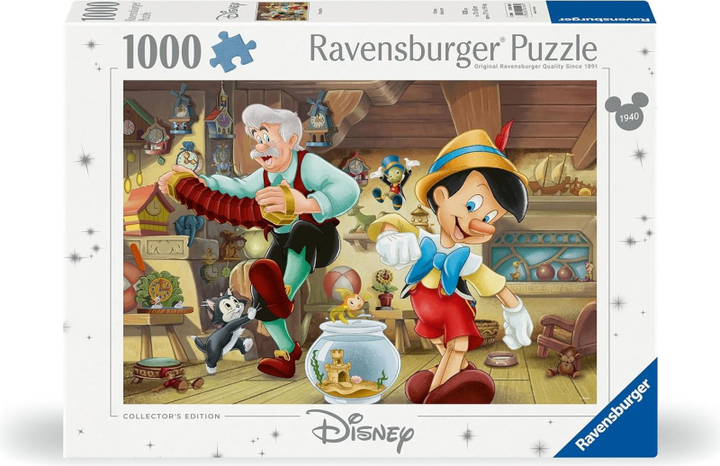 Ravensburger 00108 puzzle disney pinocchio 1000 dílků