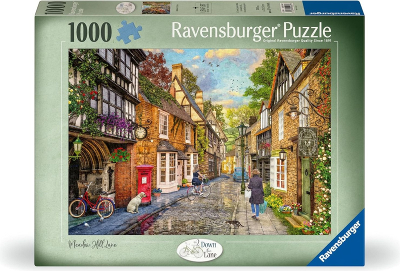 Ravensburger Puzzle Down the Lane 2: Meadow Hill Lane 1000 dílků