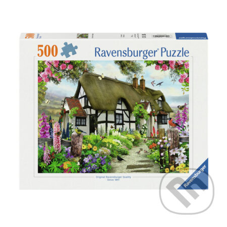Vysněná chata - puzzle z kategorie Přírodní scenérie