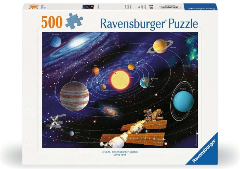 Ravensburger Sluneční soustava 500 dílků