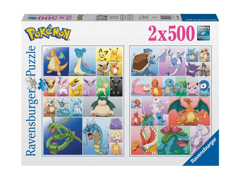 Puzzle 2x500 ks - Pokémon
