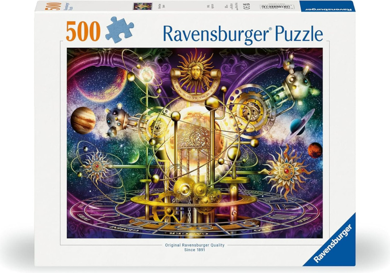 Ravensburger puzzle Zlatá sluneční soustava 500 dílků