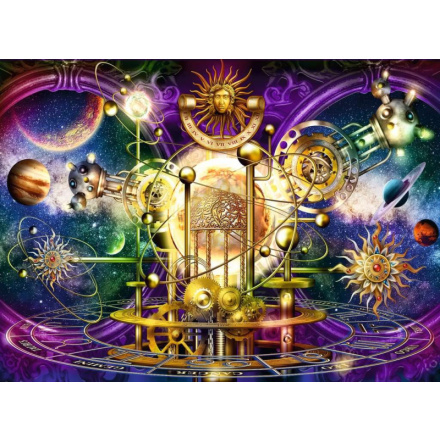 Ravensburger puzzle Zlatá sluneční soustava 500 dílků