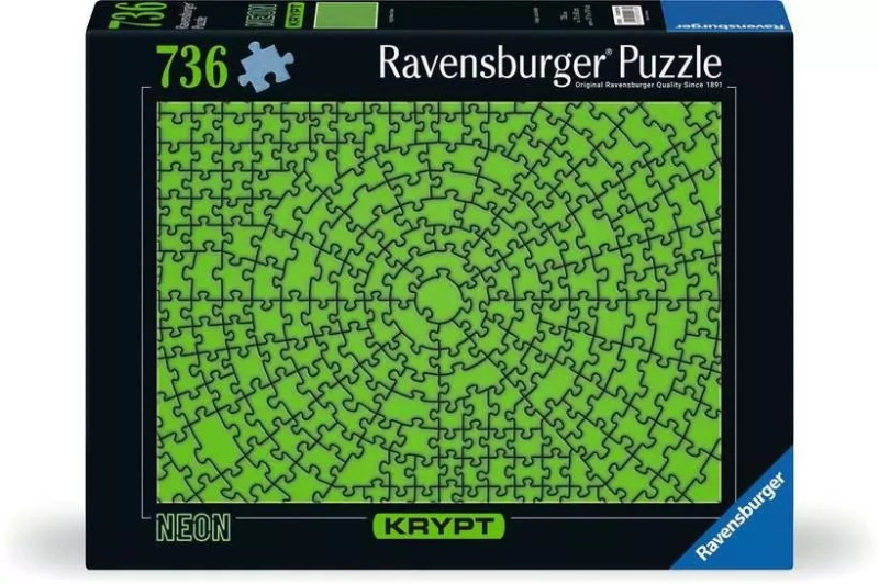 RAVENSBURGER Krypt Neon Green 736 dílků