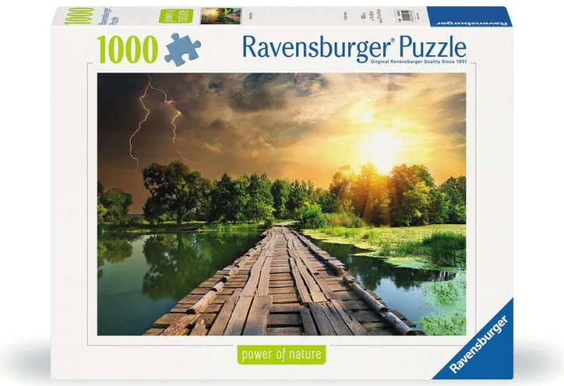 Ravensburger Puzzle, 1 000 dílků (Mystické světlo)