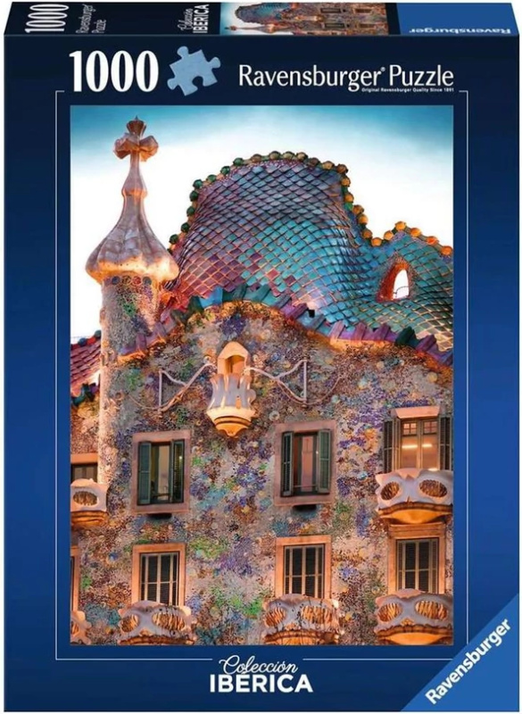 Puzzle Ravensburger 1000 dílků Casa Batlló, Barcelona