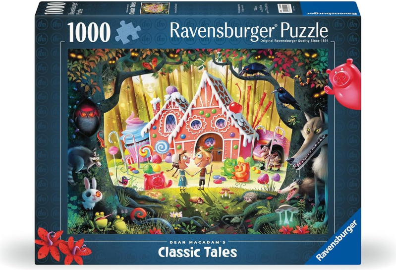 Ravensburger puzzle Jeníček a Mařenka 1000 dílků