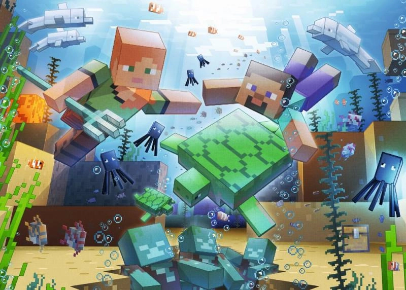 Ravensburger Minecraft 1000 dílků