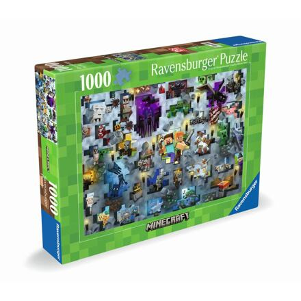 Challenge Puzzle: Minecraft 1000 dílků