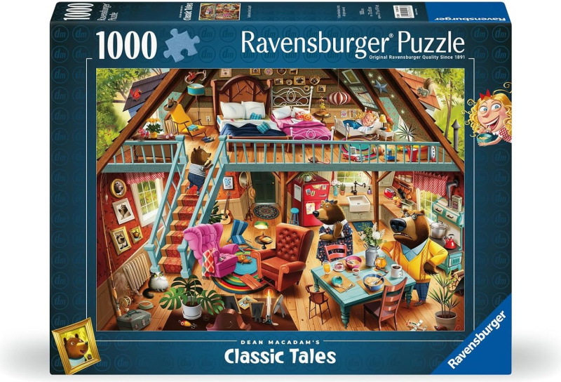 Ravensburger puzzle Přistižena! 1000 dílků