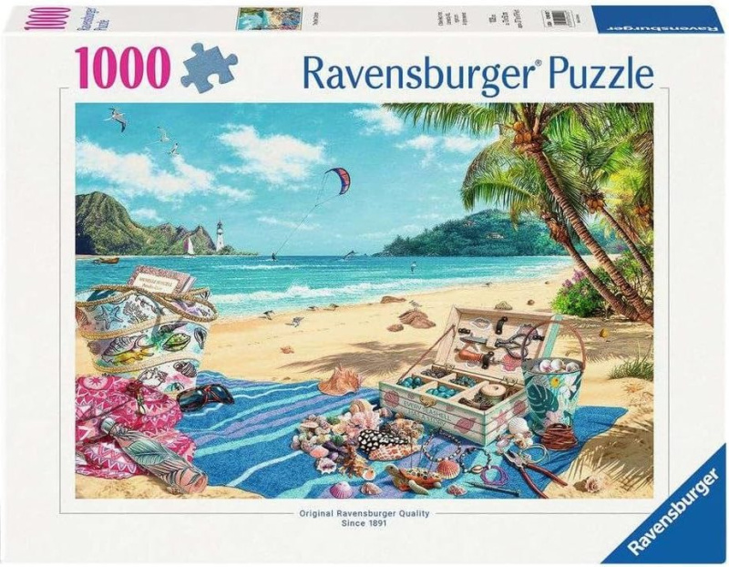 Puzzle Ravensburger 1000 dílků Sběratel mušlí