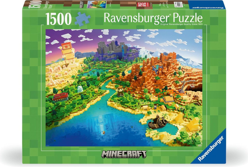 Minecraft: Svět Minecraftu 1500 dílků