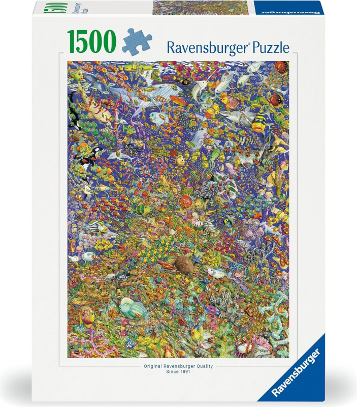 Puzzle Ravensburger 1500 dílků Hejno
