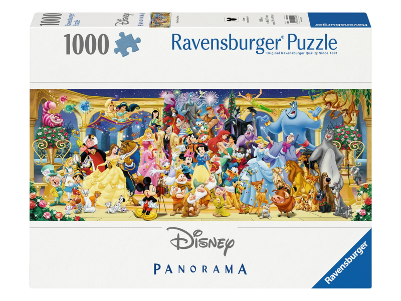 Ravensburger Puzzle, 1 000 dílků (Skupinová fotka Disney)