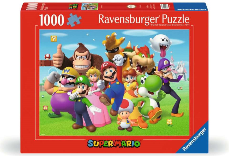 RAVENSBURGER Puzzle Super Mario 1000 dílků