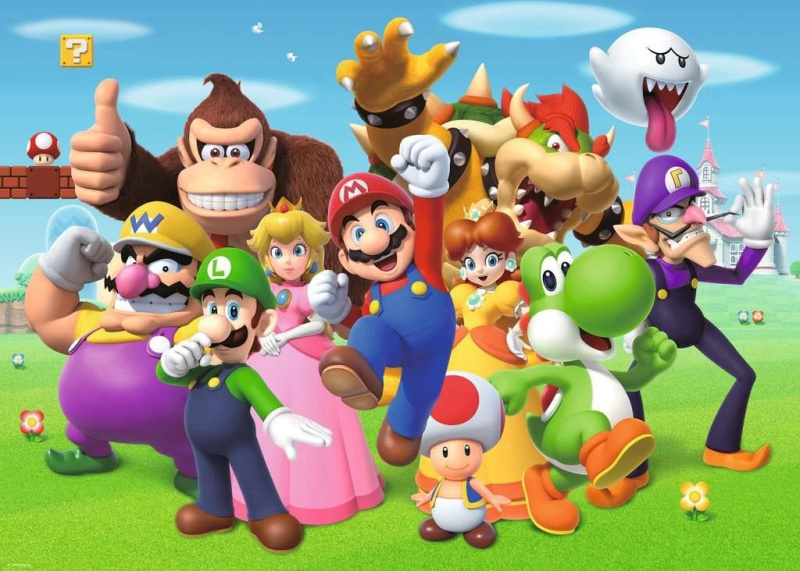 RAVENSBURGER Puzzle Super Mario 1000 dílků