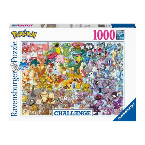 Ravensburger Challenge Puzzle: Pokémon 1000 dílků