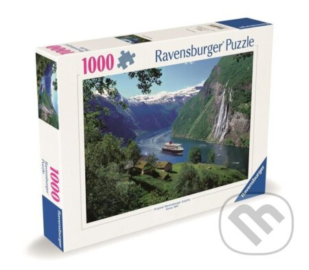 Norský fjord - puzzle z kategorie Přírodní scenérie