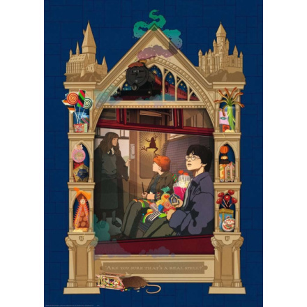 RAVENSBURGER Puzzle Harry Potter: Bradavice 1000 dílků