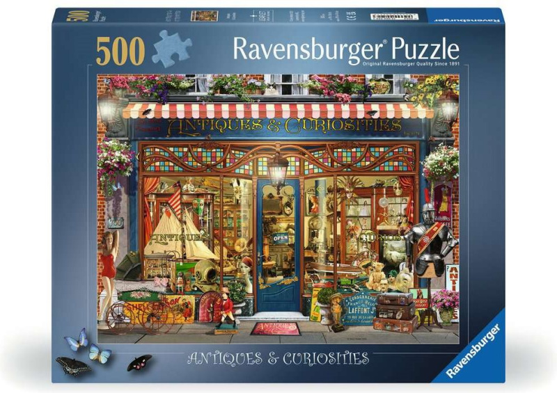 Puzzle Ravensburger 500 dílků Starožitnosti a kuriozity