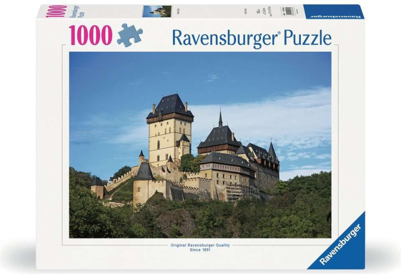 RAVENSBURGER Puzzle Karlštejn 1000 dílků