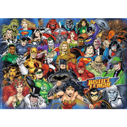 RAVENSBURGER Puzzle Challenge: Liga Spravedlnosti 1000 dílků