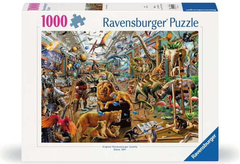 Puzzle Ravensburger 1000 dílků Oživlá galerie