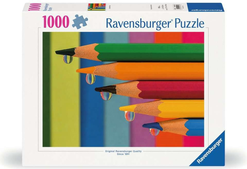 Puzzle Ravensburger 1000 dílků Barevné tužky