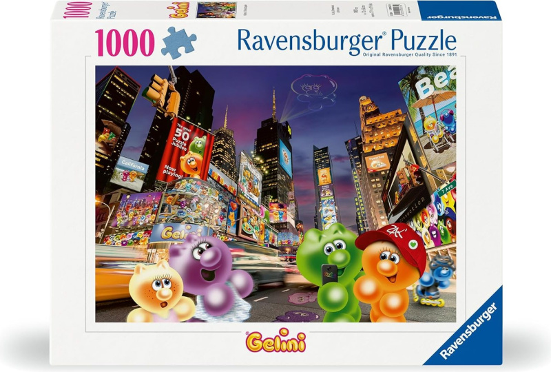 Puzzle Ravensburger 1000 dílků Gelini: Times Square