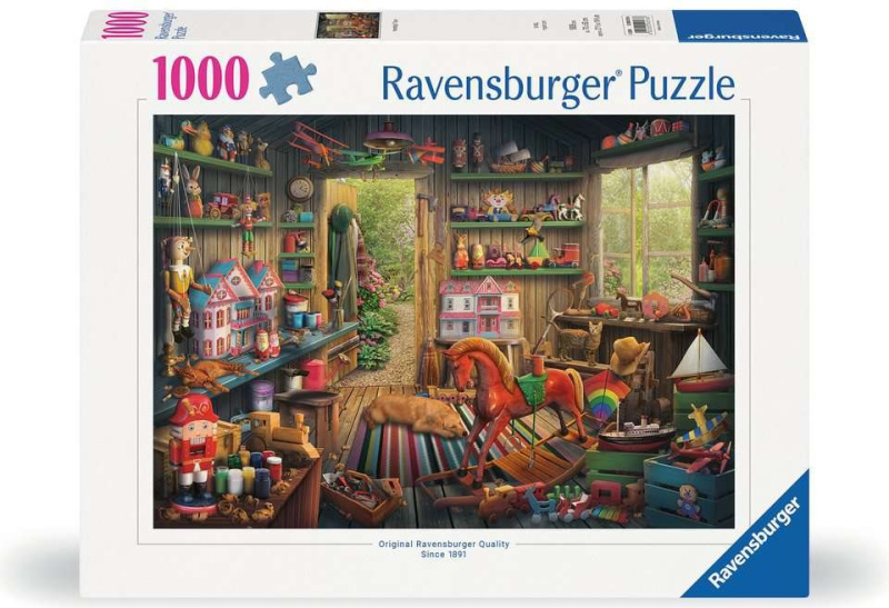 RAVENSBURGER Puzzle Nostalgické hračky 1000 dílků