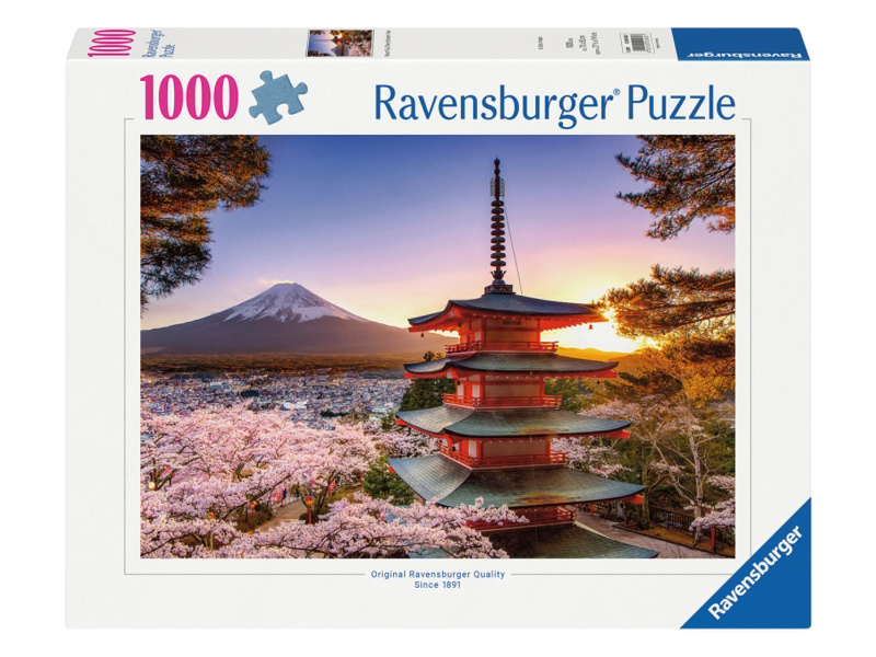 RAVENSBURGER Rozkvetlé třešně v Japonsku 1000 dílků