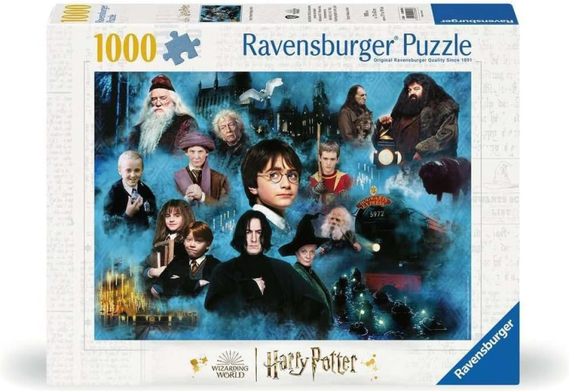 Ravensburger puzzle Harry Potter: svět kouzel 1000 dílků