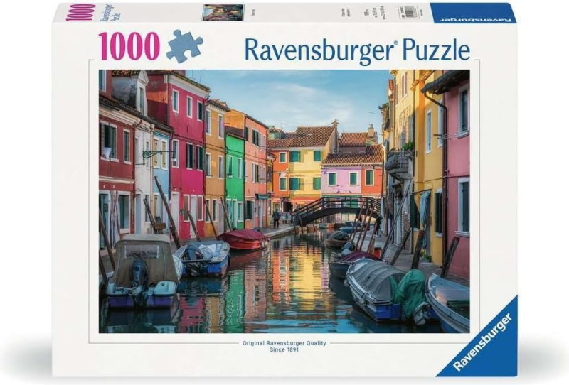 Ravensburger Puzzle, 1 000 dílků (Burano v Itálii )