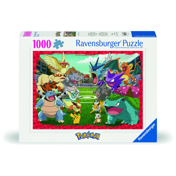 RAVENSBURGER Pokémon: Poměr síly 1000 dílků