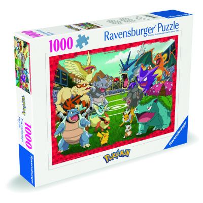 RAVENSBURGER Pokémon: Poměr síly 1000 dílků
