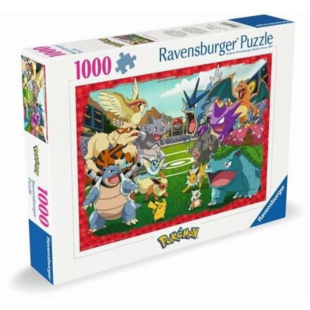 RAVENSBURGER Pokémon: Poměr síly 1000 dílků