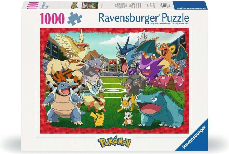 RAVENSBURGER Pokémon: Poměr síly 1000 dílků
