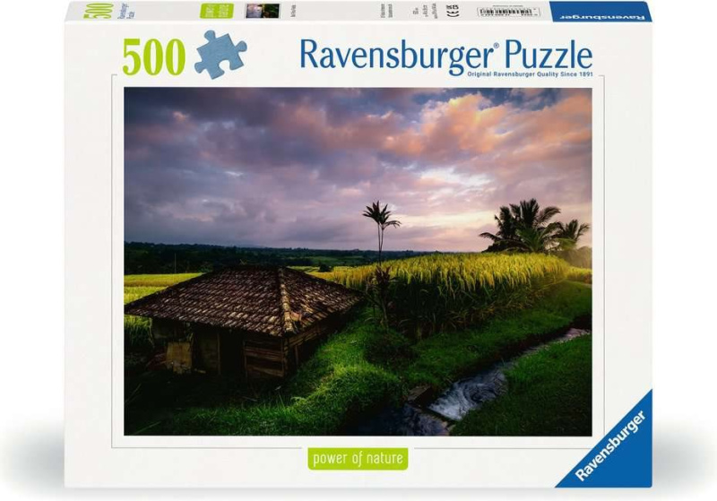 RAVENSBURGER Rýžová pole na Bali 500 dílků