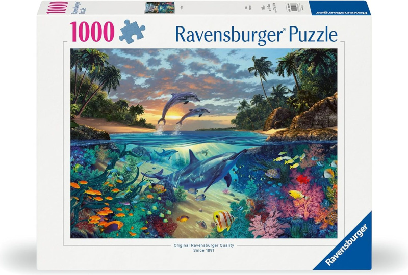 Puzzle Ravensburger 1000 dílků Korálová zátoka