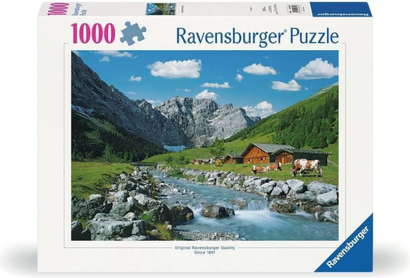 RAVENSBURGER Puzzle Pohoří Karwendel, Rakousko 1000 dílků