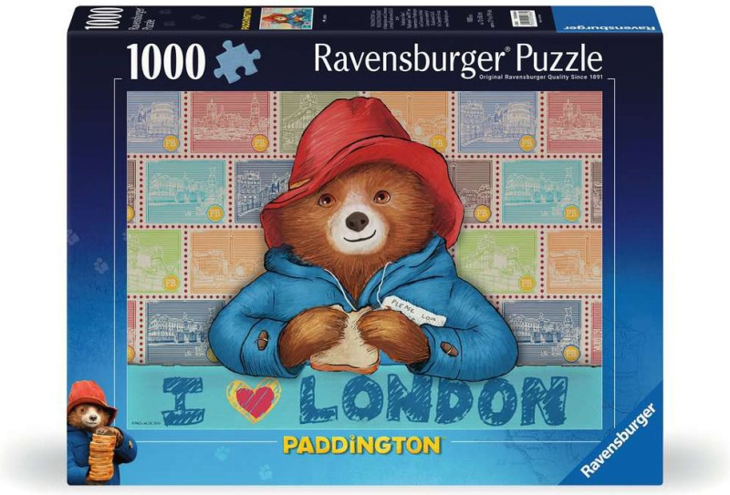 Ravensburger puzzle Medvídek Paddington 1000 dílků