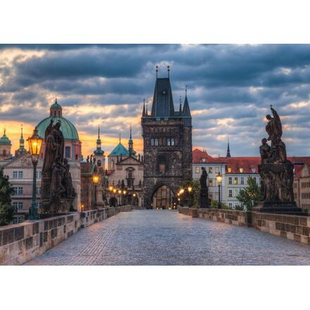 Ravensburger Praha: Procházka po Karlově mostě 1000 dílků
