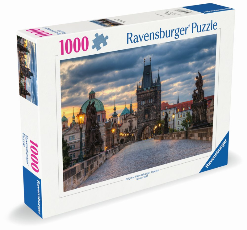 Ravensburger Praha: Procházka po Karlově mostě 1000 dílků
